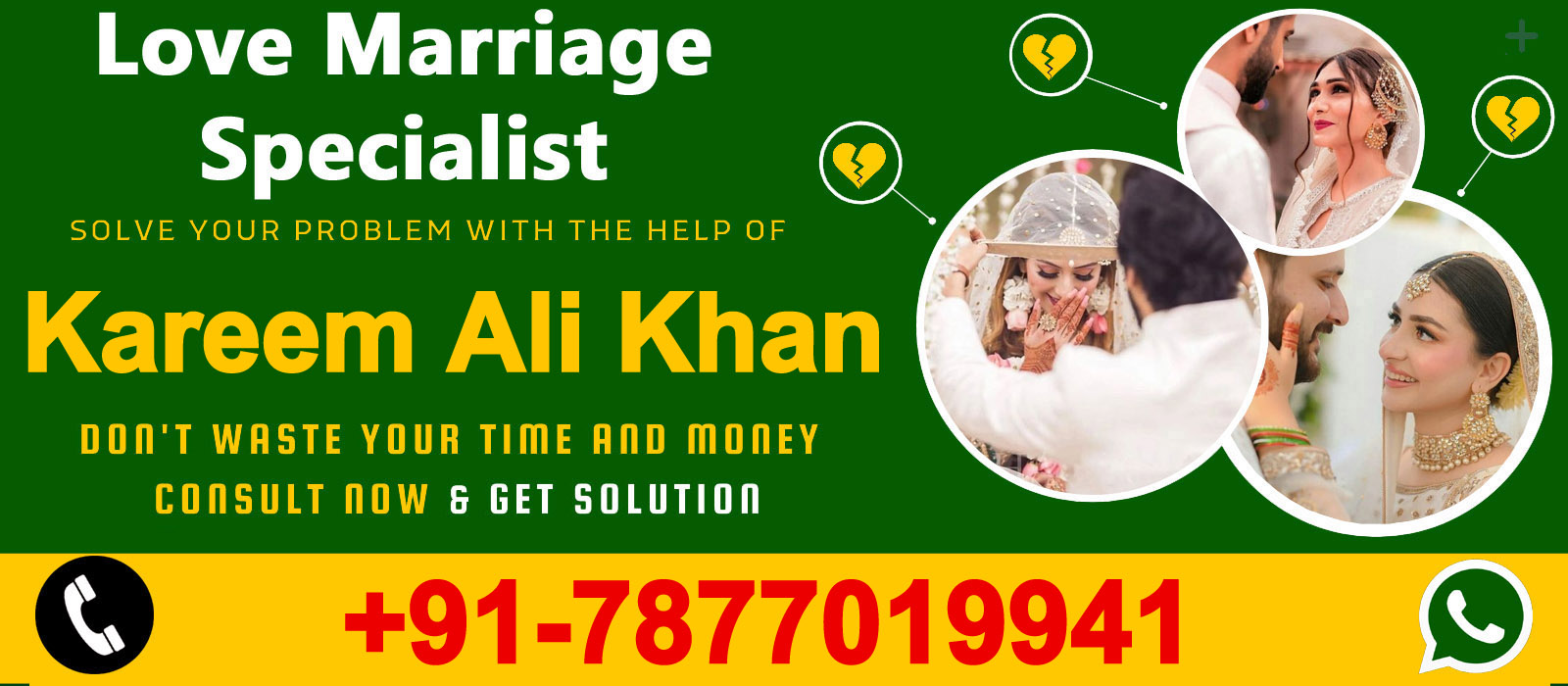 Famous Astrologer Maulana Kareem Ali Khan +91-7877019941